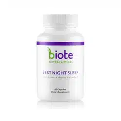 BioTe Best Night Sleep product sold at Encompass Wellness & Aesthetics