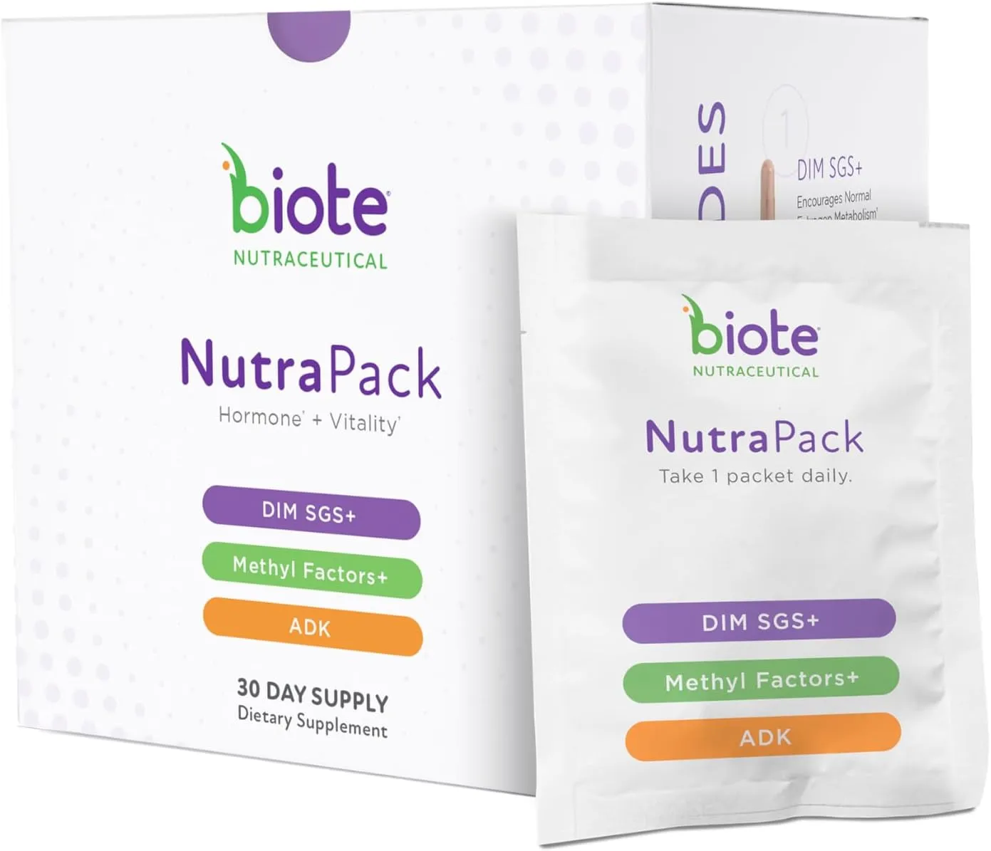 Biote's Nutra Pack product sold at Encompass Wellness & Aesthetics