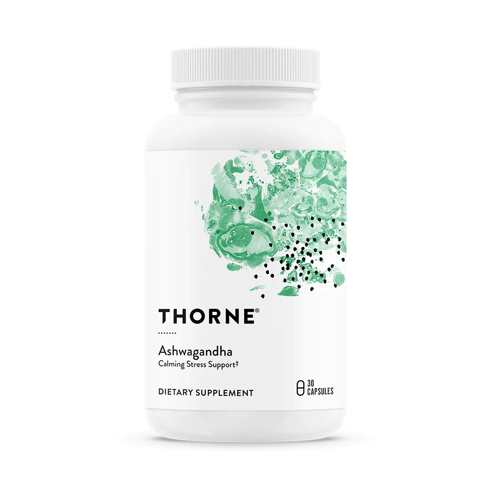 Thorne's Ashwaganda product sold in partnership with Encompass Wellness & Aesthetics